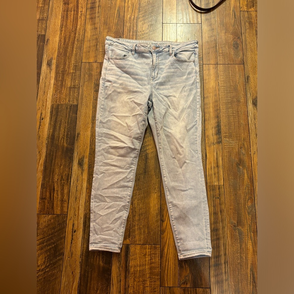 Size 18 regular, AE Hi-Rise jegging
